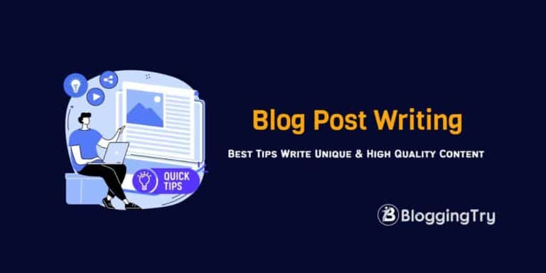 How to Write Your First Blog Post Faster