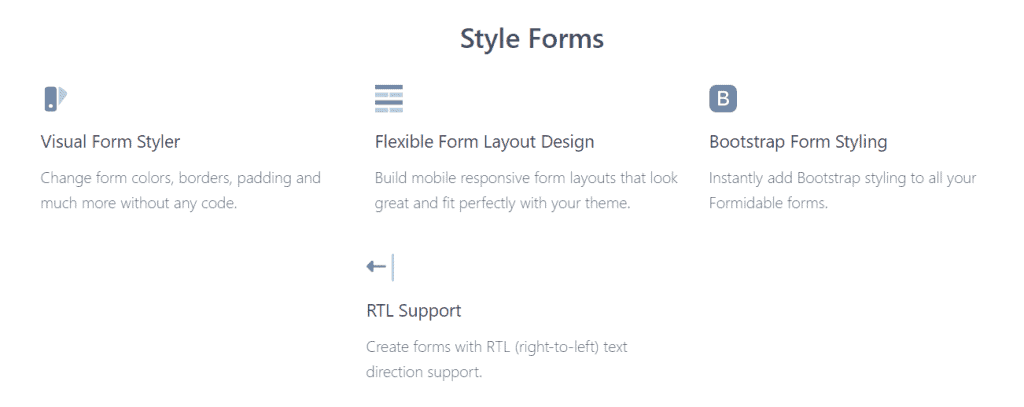 Formidable Forms Style