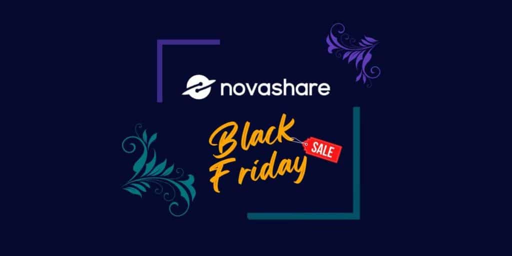 Novashare Black Friday Deals Offer
