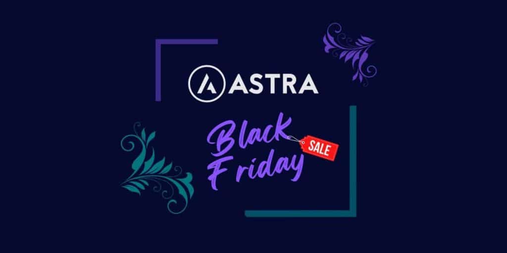 Astra Theme Black Friday Deals 2022