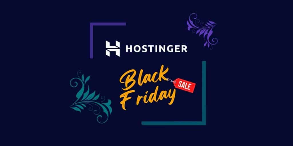 Hostinger Black Friday Deals Offer