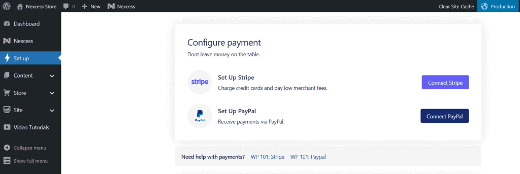 Nexcess Store Payment Integration