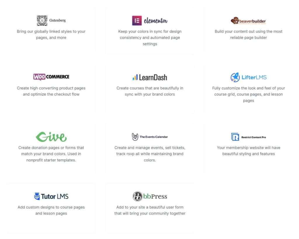Kadence Theme Integration