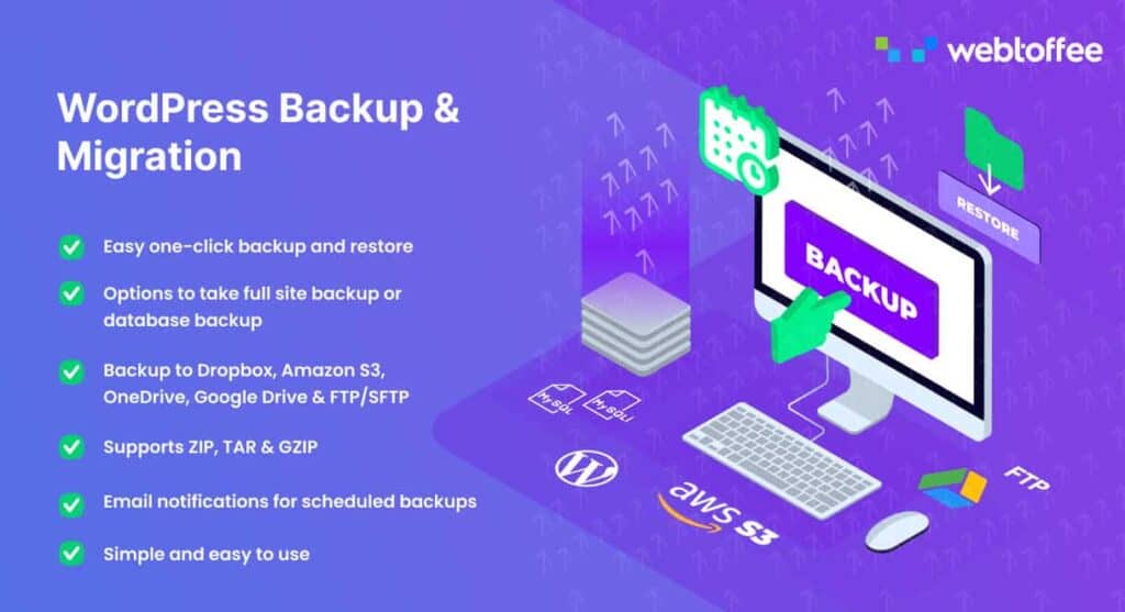 WordPress backup and migration plugin