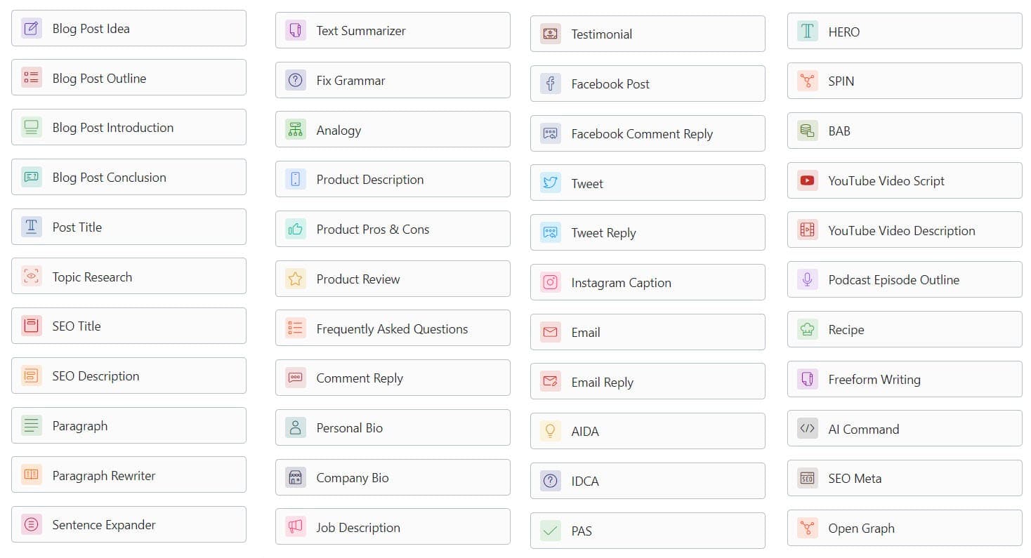 Content AI Writing Tools